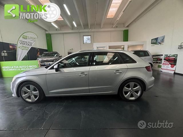 Usata Audi A3 Ambition 150 CV (110 kW) 2013 Grigio Berlina