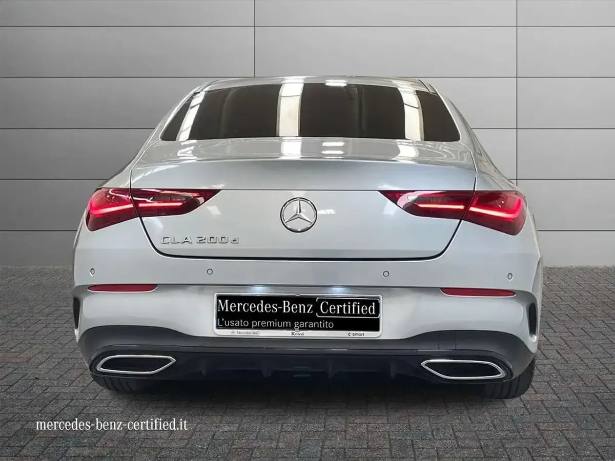 Usata Mercedes CLA200 Advanced Plus 150 CV (110 kW) 2025 Argento metallizzato Coupé