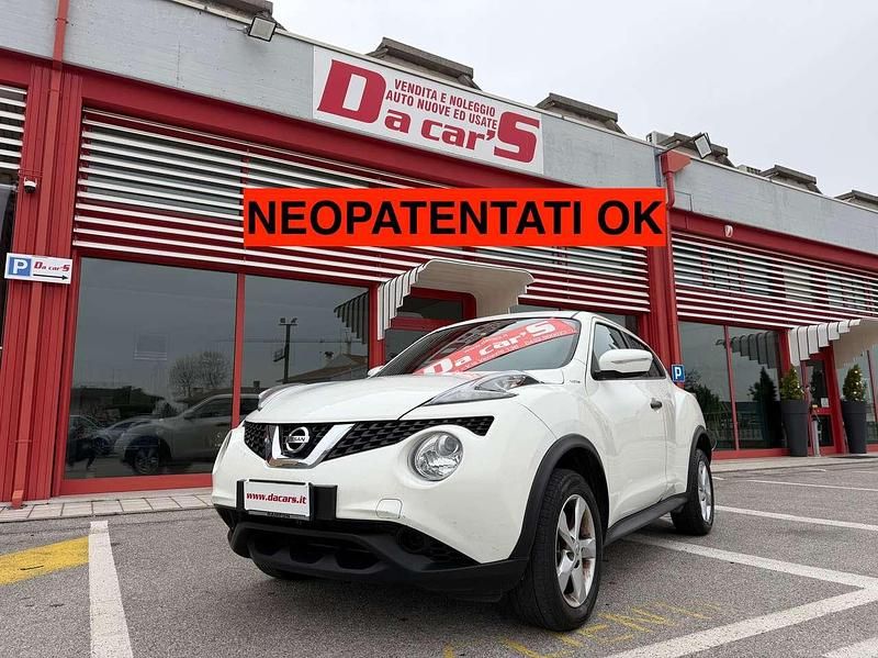 Bianco Usata 2014 Nissan Juke Visia SUV | 7900 € (Buon prezzo) - Immagine 1/4