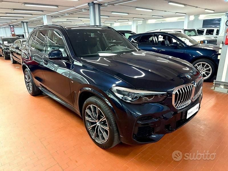 Usata BMW X5 M Sport 231 CV (169 kW) 2022 Blu SUV