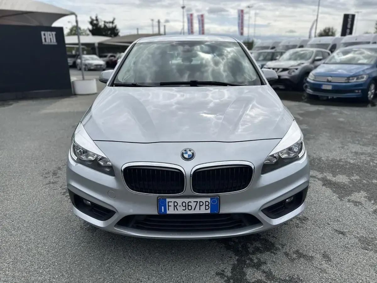 Usata BMW 218 Active Tourer Advantage 150 CV (110 kW) 2018 Grigio Monovolume