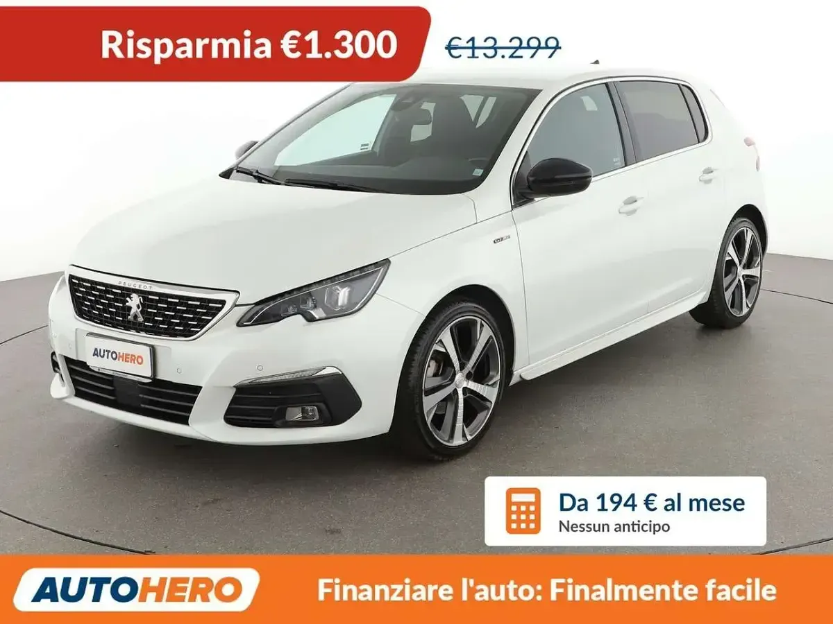 Usata Peugeot 308 GT-line 131 CV (96 kW) 2018 Berlina