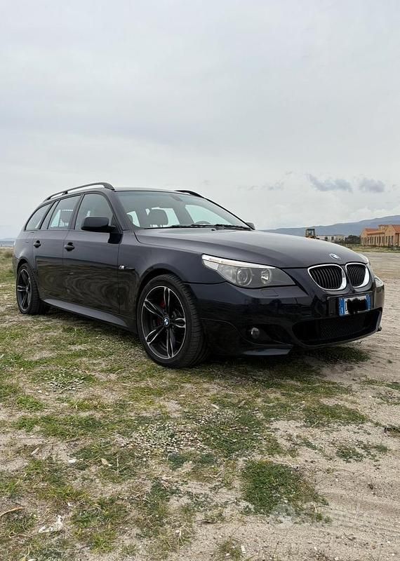 Usata BMW 530 M Sport 2007 Blu Station wagon