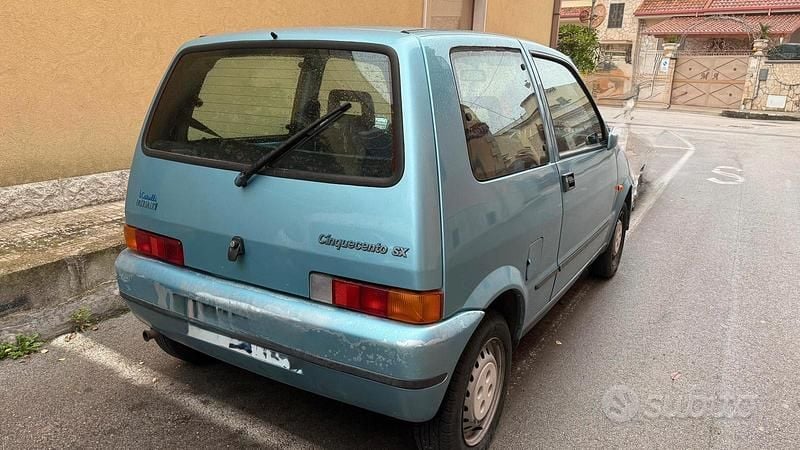 Usata Fiat Cinquecento 39 CV (28 kW) 1998 Utilitaria