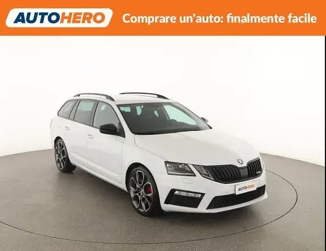 Usata Skoda Octavia RS 245 CV (180 kW) 2019 Bianco Station wagon