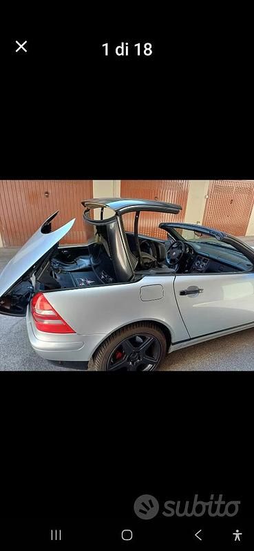 Usata Mercedes 170 1999 Grigio Cabrio