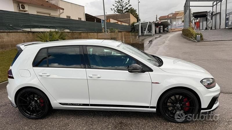 Usata VW Golf VII GTI Clubsport 265 CV (194 kW) 2017 Bianco Berlina