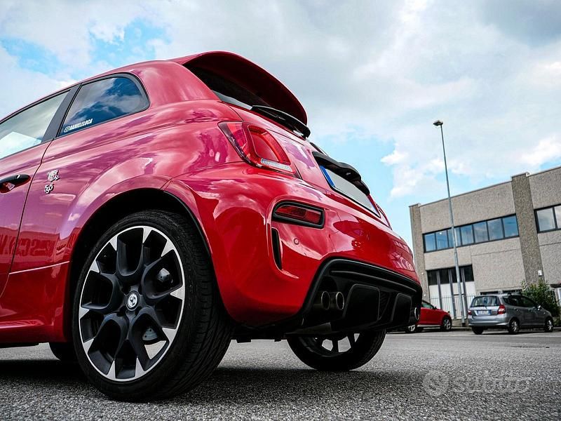 Usata Abarth 595 Competizione 180 CV (132 kW) 2019 Rosso Berlina