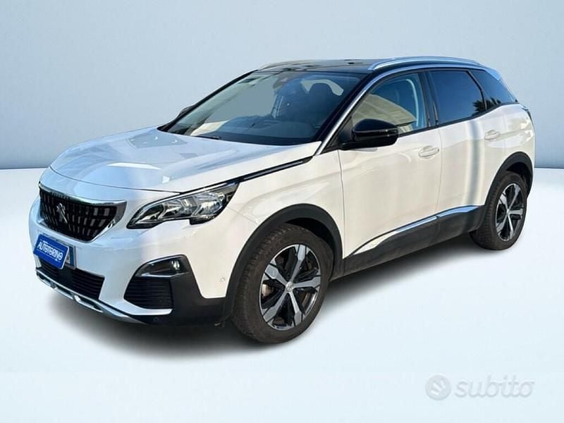 Usata Peugeot 3008 Allure 131 CV (96 kW) 2020 Bianco pastello SUV