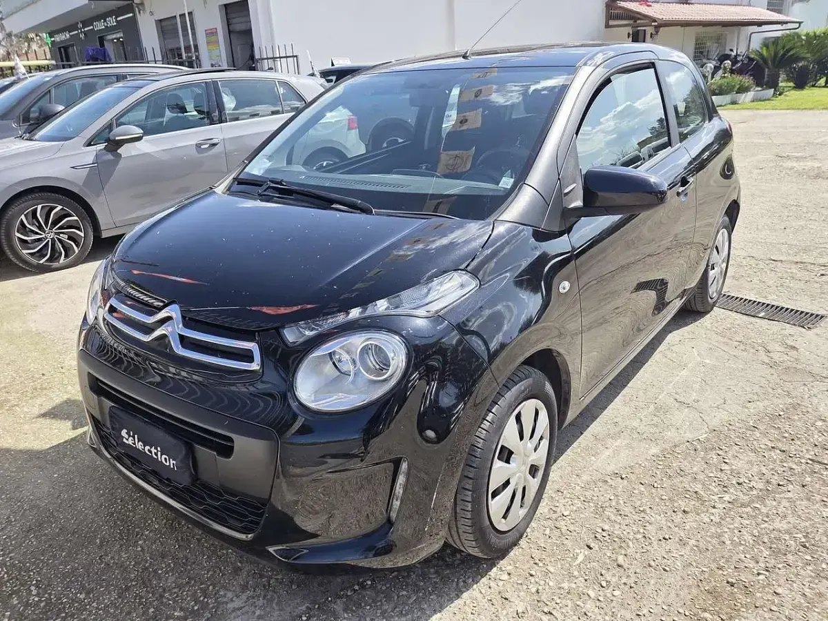 Usata Citroën C1 Live 69 CV (50 kW) 2017 Nero Utilitaria