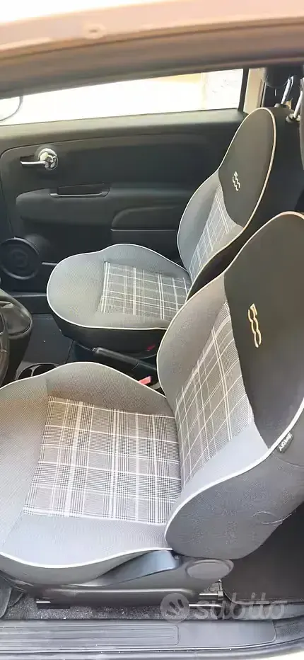 Usata Fiat 500 69 CV (50 kW) 2019 Bianco Utilitaria