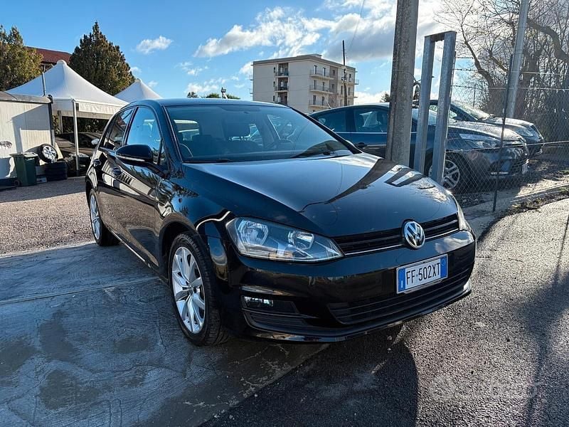 Usata VW Golf VII Highline 110 CV (80 kW) 2016 Nero Berlina