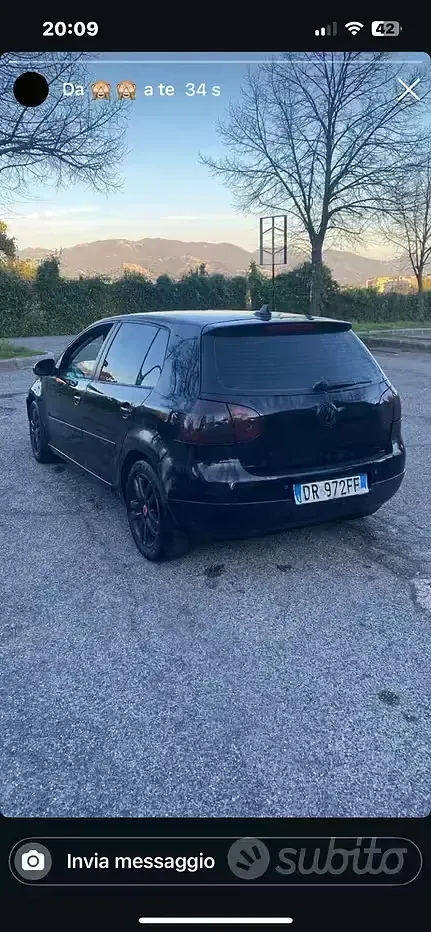 Usata VW Golf V 105 CV (77 kW) 2008 Utilitaria