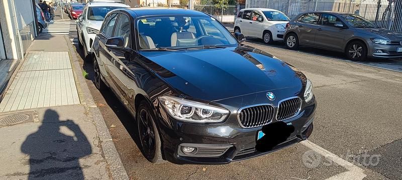 Usata BMW 116 Advantage 116 CV (85 kW) 2017 Nero Utilitaria