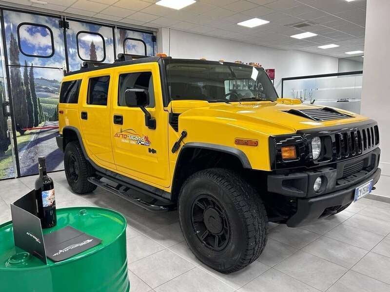 Usata Hummer H2 330 CV (242 kW) 2004 Giallo SUV