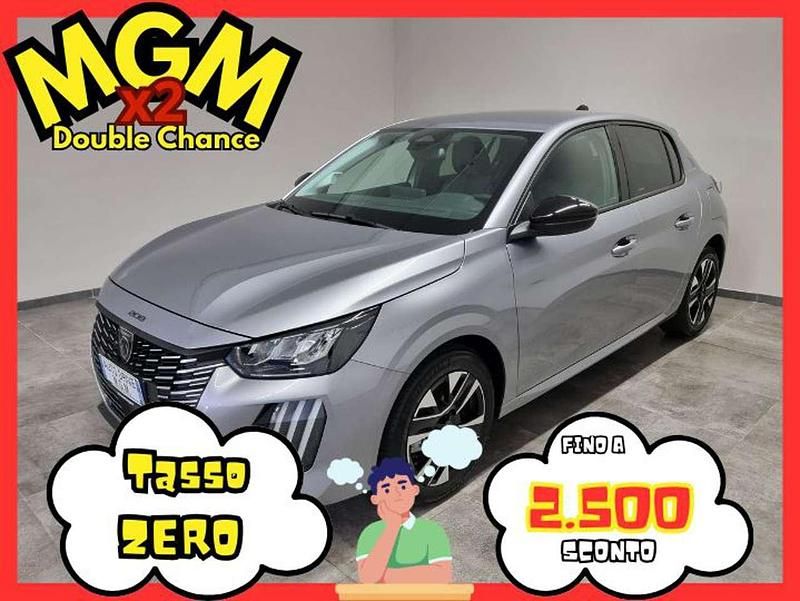 Nuova Peugeot 208 Allure 101 CV (74 kW) 2025 Grigio Utilitaria