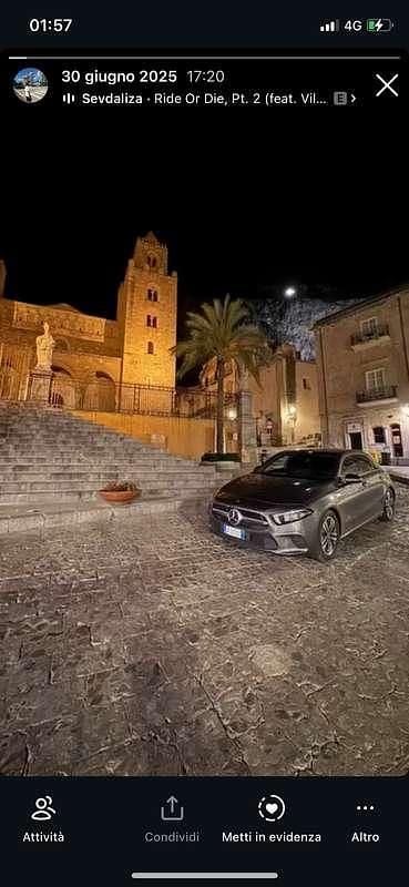 Begagnad Mercedes 180 116 HK (85 kW) 2019 Grå Sedan