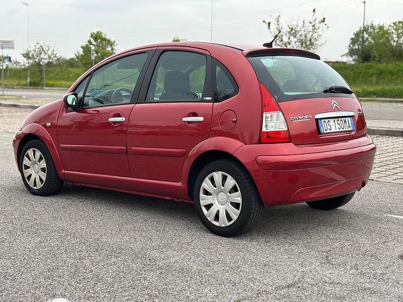 Usata Citroën C3 Exclusive 70 CV (51 kW) 2008 Rosso Berlina