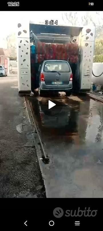 Usata Opel Agila 86 CV (63 kW) 2008 Grigio Utilitaria