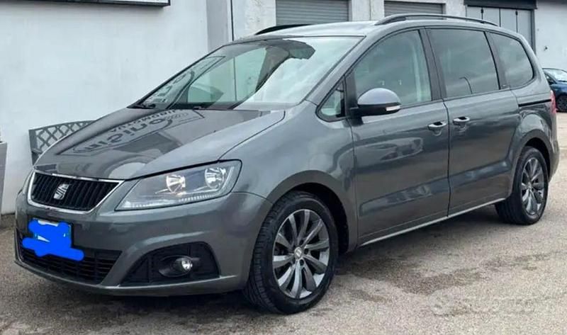 Usata Seat Alhambra 150 CV (110 kW) 2016 Grigio Monovolume