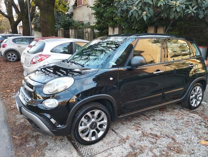 Usata Fiat 500L Cross 95 CV (69 kW) 2018 Nero Monovolume