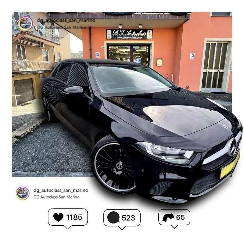 Nero Usata 2021 Mercedes A160 Night Tre volumi | 20.999 € (Super prezzo) - Immagine 1/4