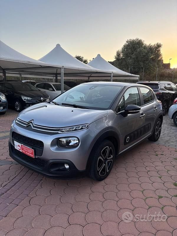 Usata Citroën C3 PureTech 82 CV (60 kW) 2018 Grigio Berlina