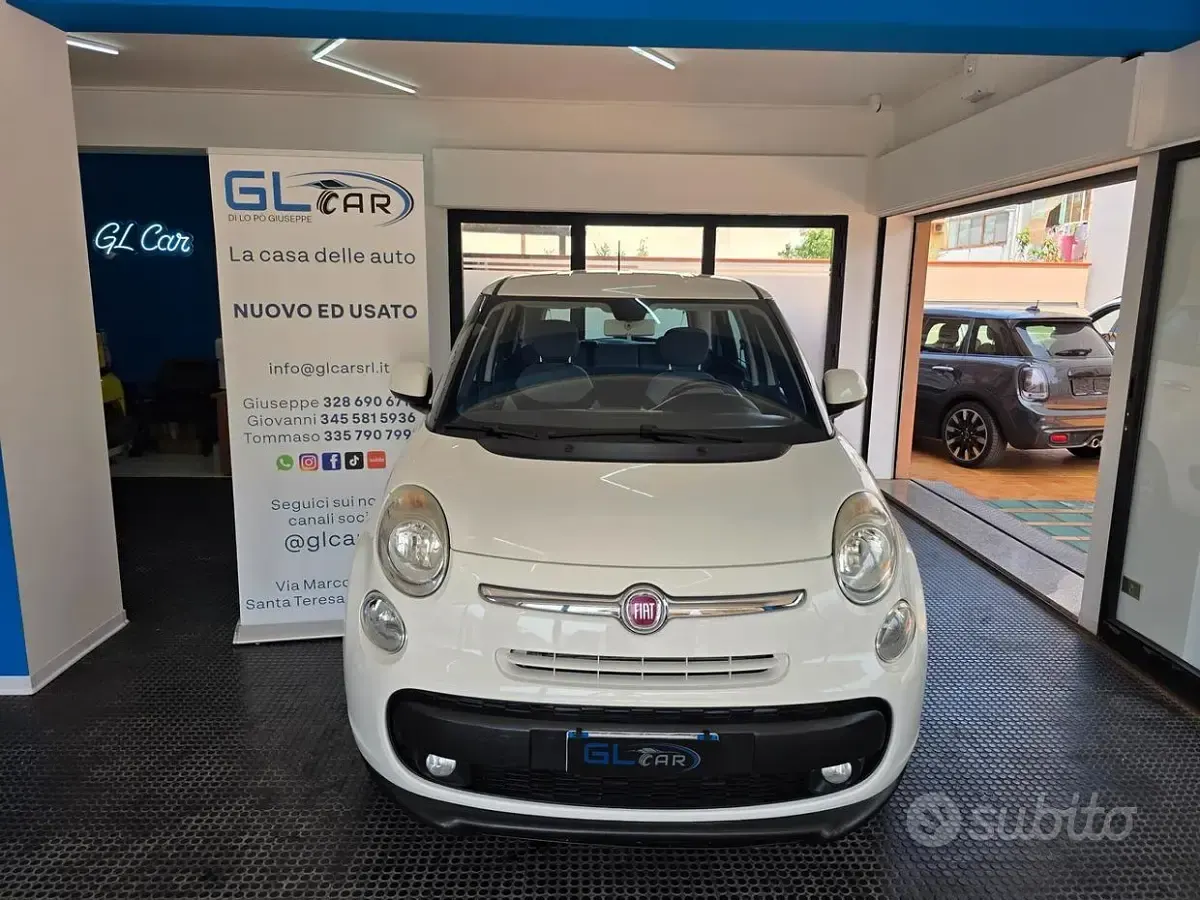 Usata Fiat 500L Lounge 95 CV (69 kW) 2016 Bianco Monovolume