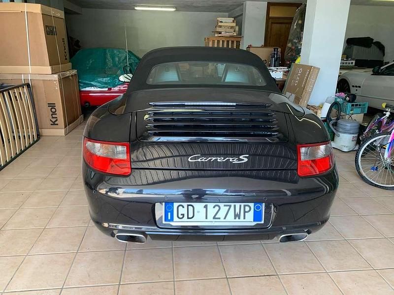 Usata Porsche 911 Carrera Cabriolet 325 CV (239 kW) 2008 Nero Cabrio