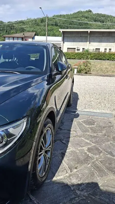 Usata Alfa Romeo Stelvio Business 160 CV (117 kW) 2021 Verde SUV