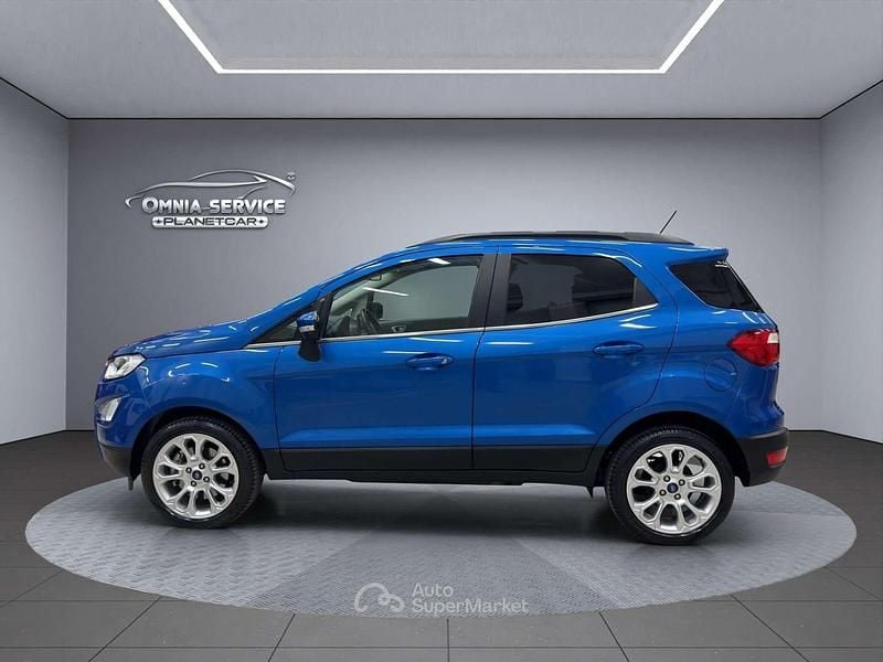 Usata Ford Ecosport Titanium S 125 CV (91 kW) 2022 Blu/azzurro SUV