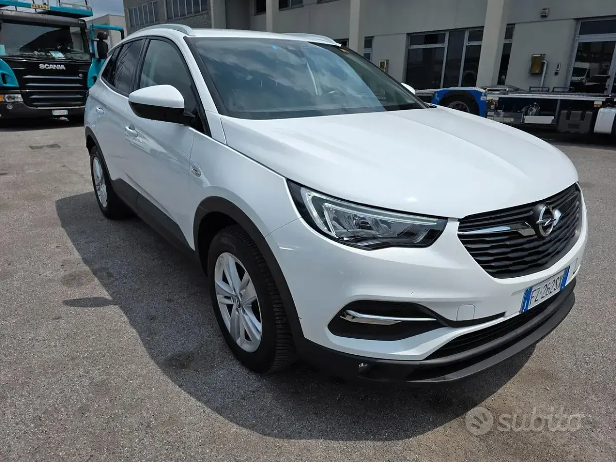 Usata Opel Grandland X 131 CV (96 kW) 2019 Bianco SUV