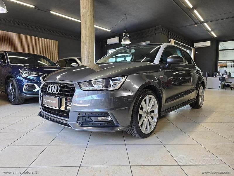 Usata Audi A1 Comfort 95 CV (69 kW) 2016 Grigio Utilitaria