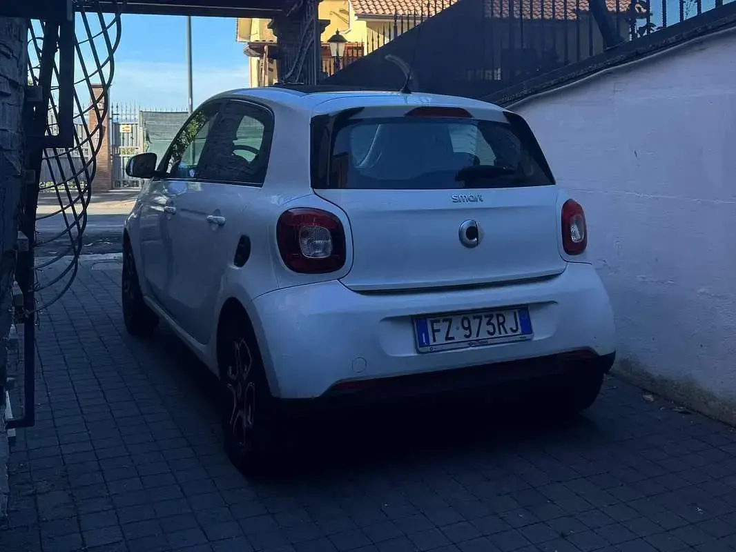 Usata Smart ForFour Prime 90 CV (66 kW) 2019 Bianco Utilitaria