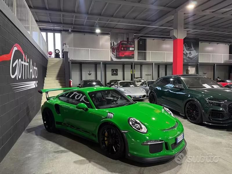 Usata Porsche 911 GT3 RS 500 CV (367 kW) 2016 Verde Coupé