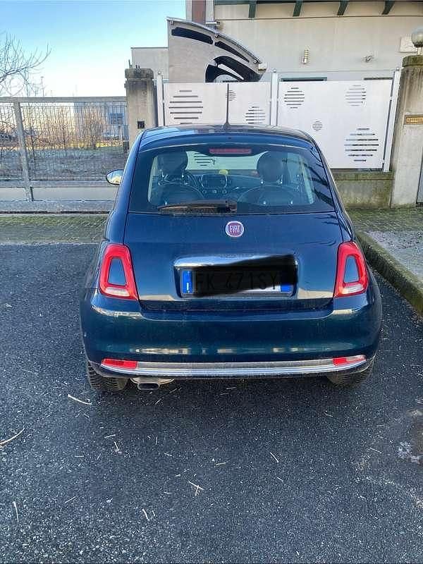 Usata Fiat 500 Lounge 69 CV (50 kW) 2017 Blu/azzurro Utilitaria