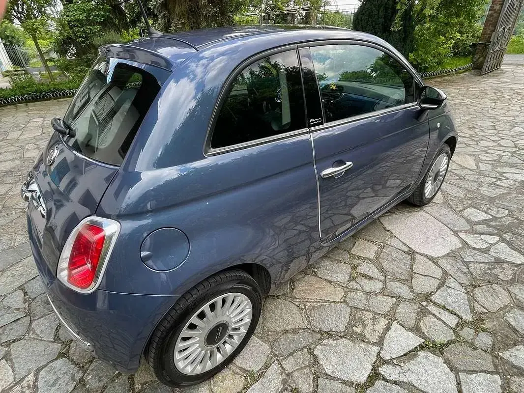 Usata Fiat 500 Lounge 69 CV (50 kW) 2013 Blu Utilitaria