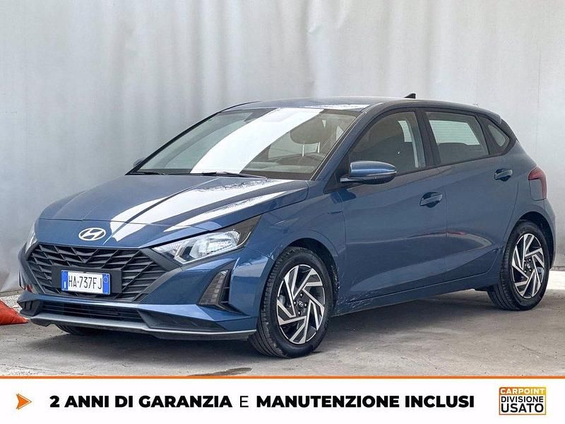 Usata Hyundai i20 79 CV (58 kW) 2025 Blu Utilitaria