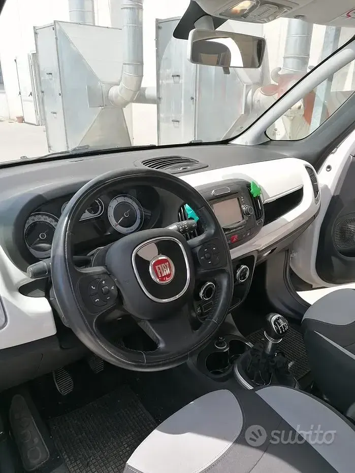 Usata Fiat 500L 95 CV (69 kW) 2016 Bianco Monovolume