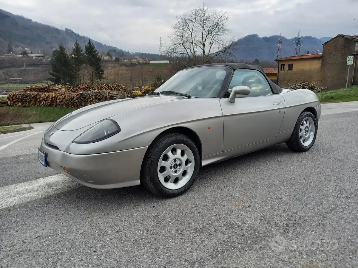 Usata Fiat Barchetta 131 CV (96 kW) 1999 Grigio Cabrio