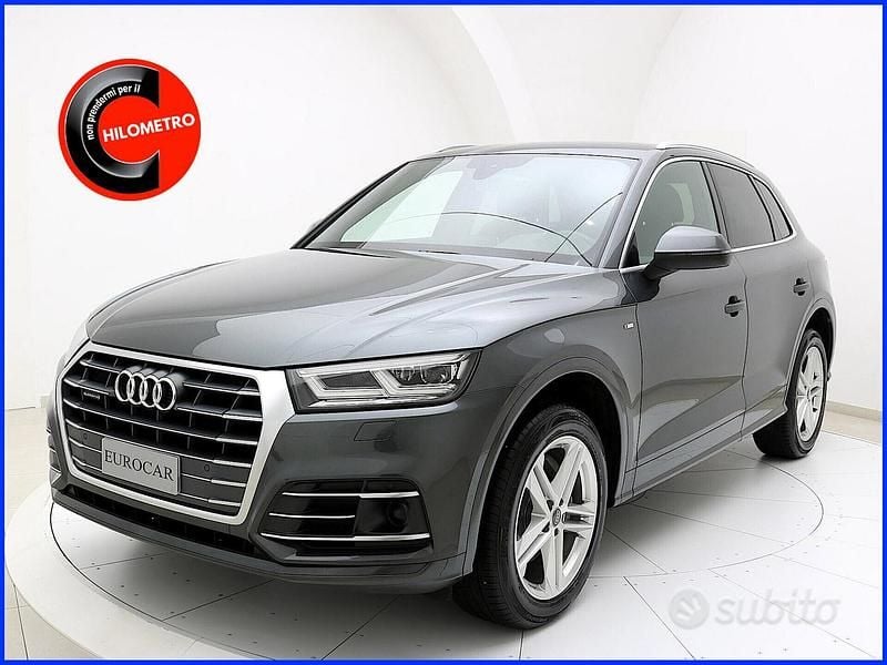 Usata Audi Q5 S-line plus 190 CV (139 kW) 2019 Grigio SUV