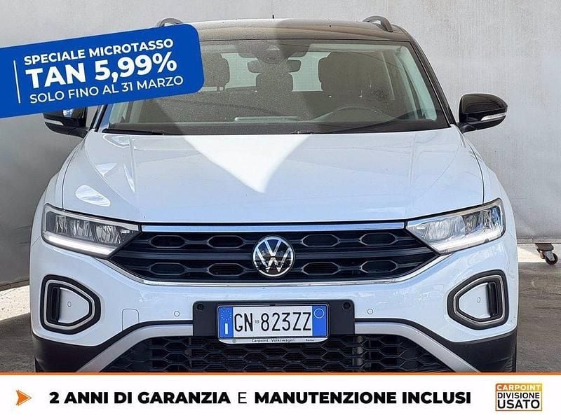 Usata VW T-Roc Life 116 CV (85 kW) 2023 Bianco SUV