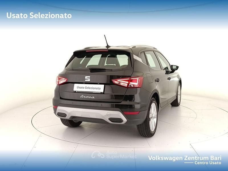 Usata Seat Arona Xperience 110 CV (80 kW) 2024 Nero SUV