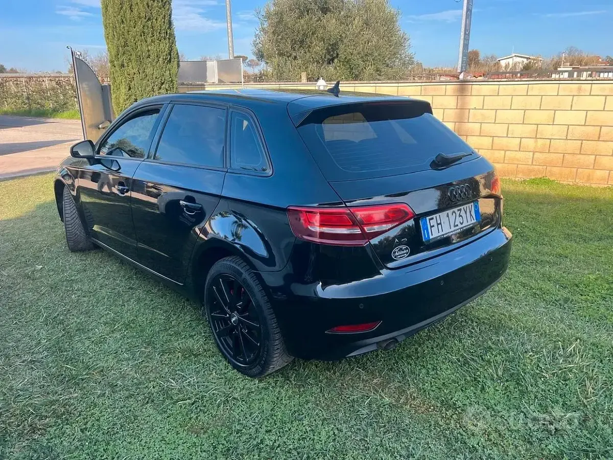 Usata Audi A3 Business 150 CV (110 kW) 2018 Nero Berlina