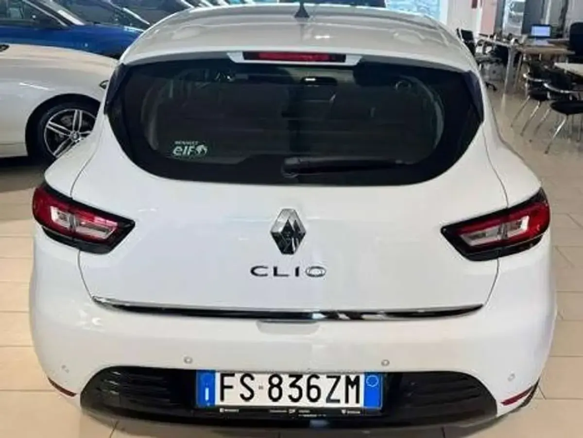 Usata Renault Clio IV 75 CV (55 kW) 2018 Bianco Berlina