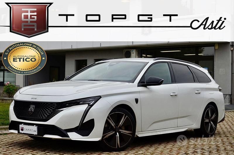 Bianco Usata 2022 Peugeot 308 GTi Station wagon | 21.500 € (Buon prezzo) - Immagine 1/4
