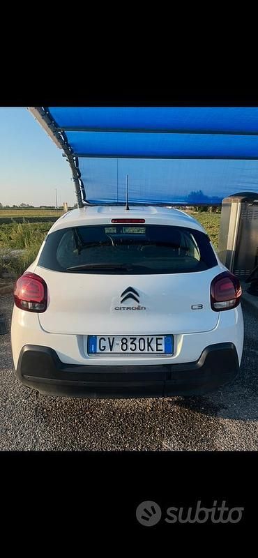 Usata Citroën C3 83 CV (61 kW) 2024 Bianco Utilitaria