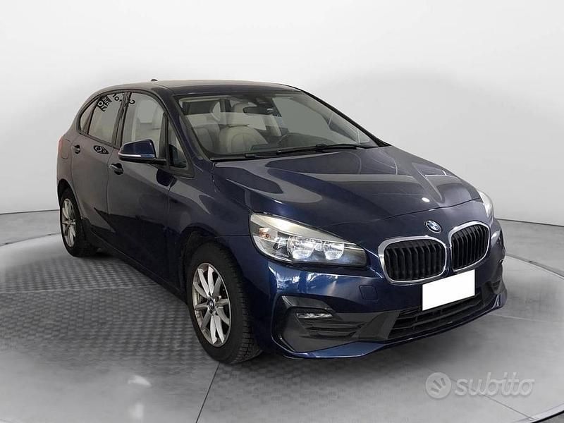 Usata BMW 216 Active Tourer Efficient Dynamics 109 CV (80 kW) 2019 Blu Monovolume