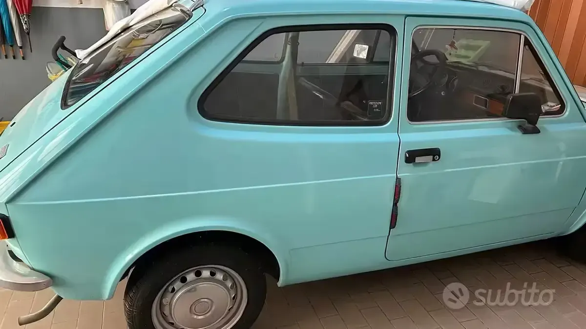 Usata Fiat 127 1970 Blu Utilitaria