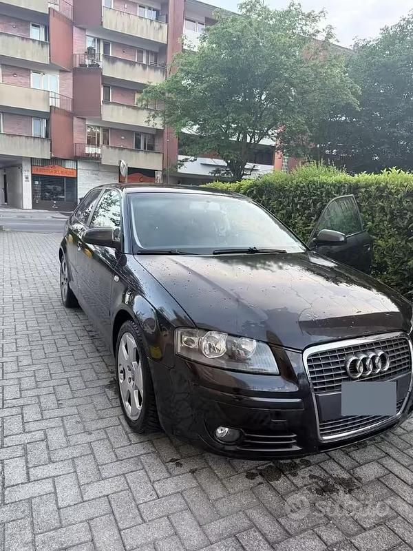 Usata Audi A3 140 CV (102 kW) 2006 Nero Utilitaria